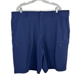 Izod Golf Shorts Navy Blue Men's Size 42 EUC Athletic Athleisure Preppy Classic